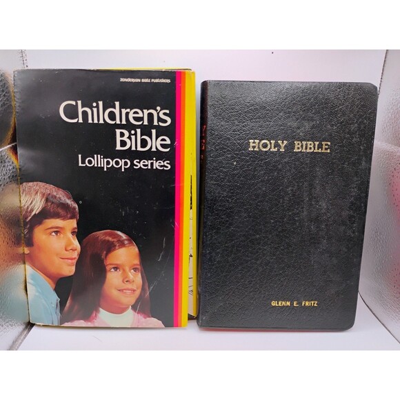 Children's Bible Lollipop Series King James Version Zondervan Book Fritz Family - Picture 1 of 10